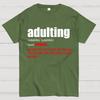 ADULTING Cotton Summer Casual Cool Loose T-Shirt