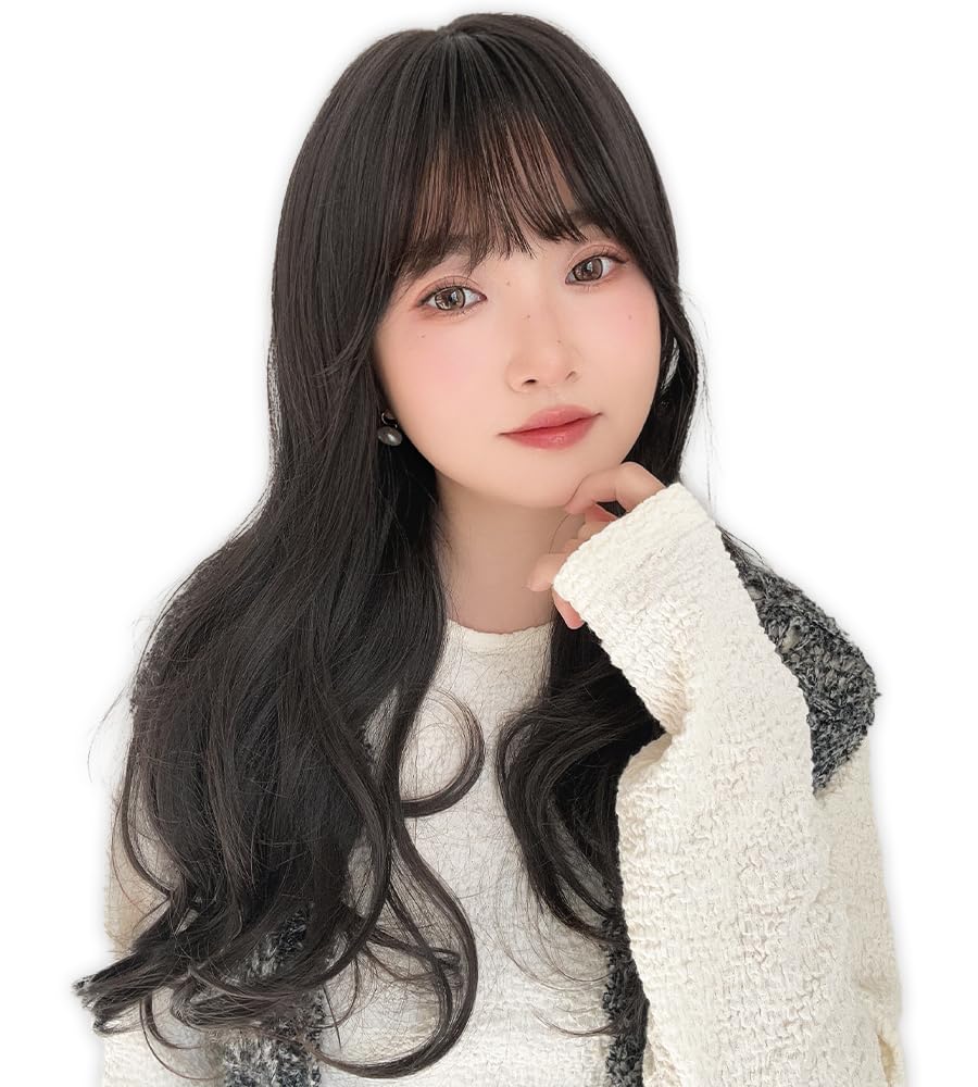 

Brightlara Long Full Wig, Natural Semi-Long Wave Gradient Wig (hf1917-BC)