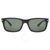 PerSol Green Rectangular Men S SunglaSSeS po3048S 95 31 58