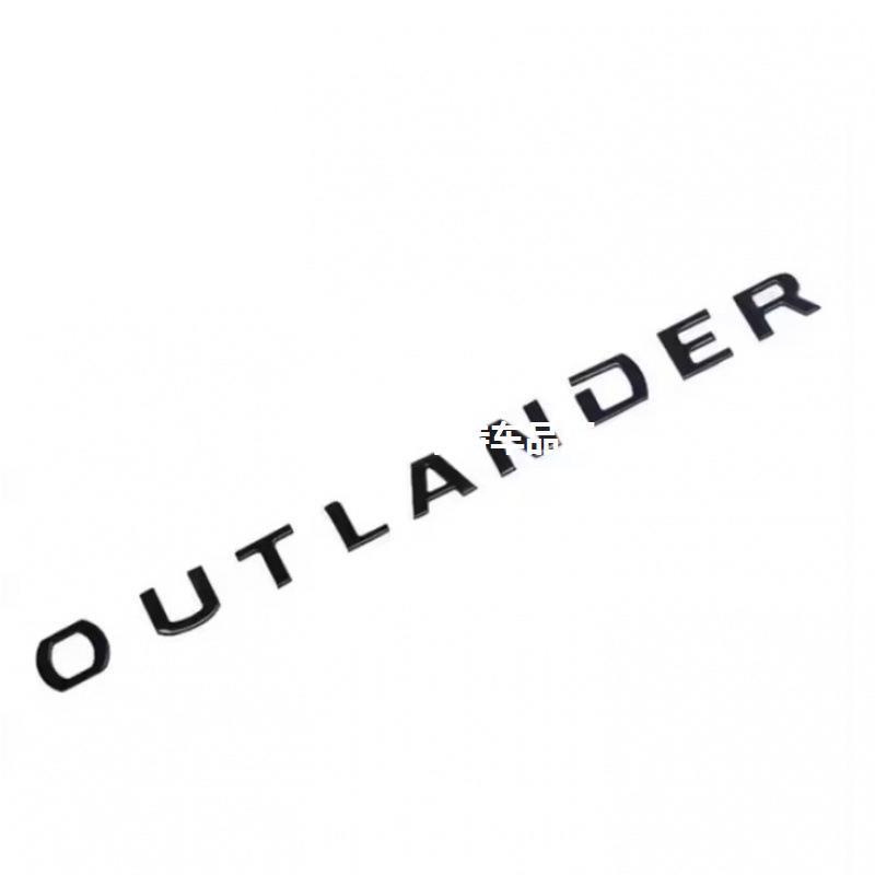 13-21 Year Model Outlander Hood Letter Stickers & Emblem