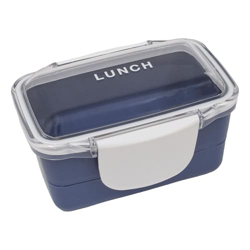 Time for Lunch Dome 2-Tier Lunch Container, 560ml, Blue, 73617