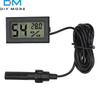 Mini cyfrowy miernik wilgotności termometr higrometr wskaźnik czujnika LCD temperatura lodówka monitorowanie akwarium wyświetlacz kryty