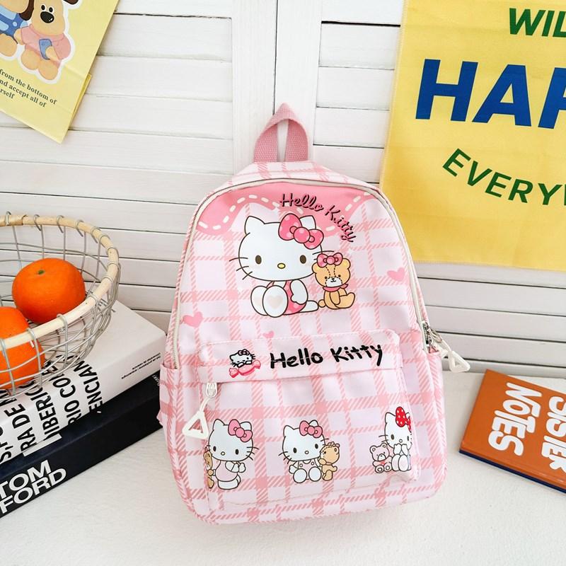 Kindergarten Cartoon Cute Student Schoolbag Foreign Style Printing Children'S Backpack Spring And Summer Children'S Bag