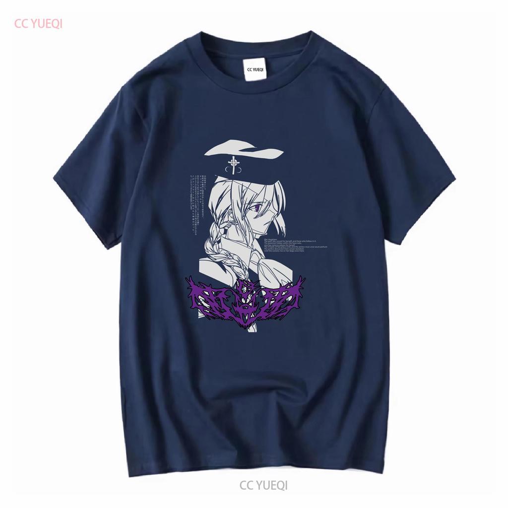 SION ELTNAM ATLASIA Melty Blood Tsukihime T Shirt Long or Short Sleeves Vintage Washed Homme Soft Fashion Top For Everyday Wear