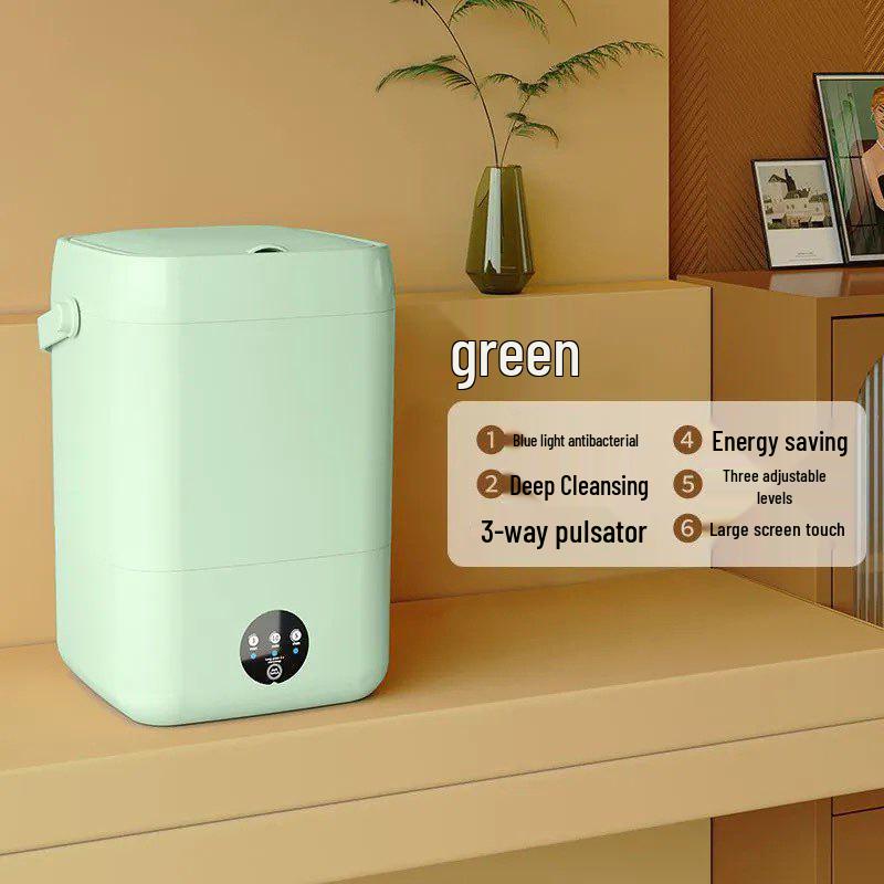 Compact Mini Portable Underwear and Socks Washing Machine Artifact
