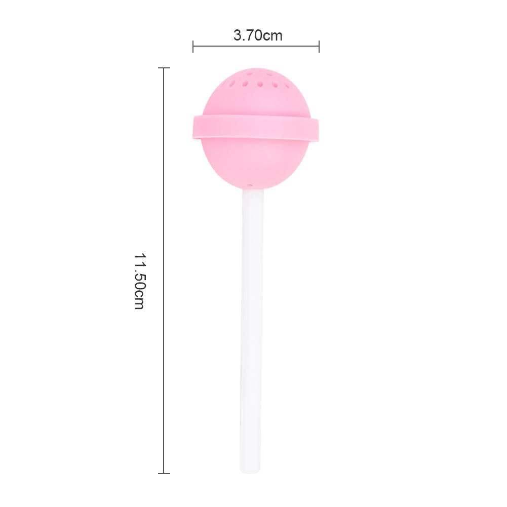 Silicone Tea Infuser Food Grade Lollipop Shape Design Tea Filter Funny Tea Strainer