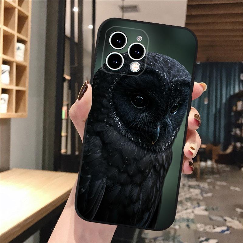 Phone Case Carcasa Funda For iPhone 17 Pro Max 17 Air 16 15 14 13 Pro Max 15 16 Pro 15Plus Owl