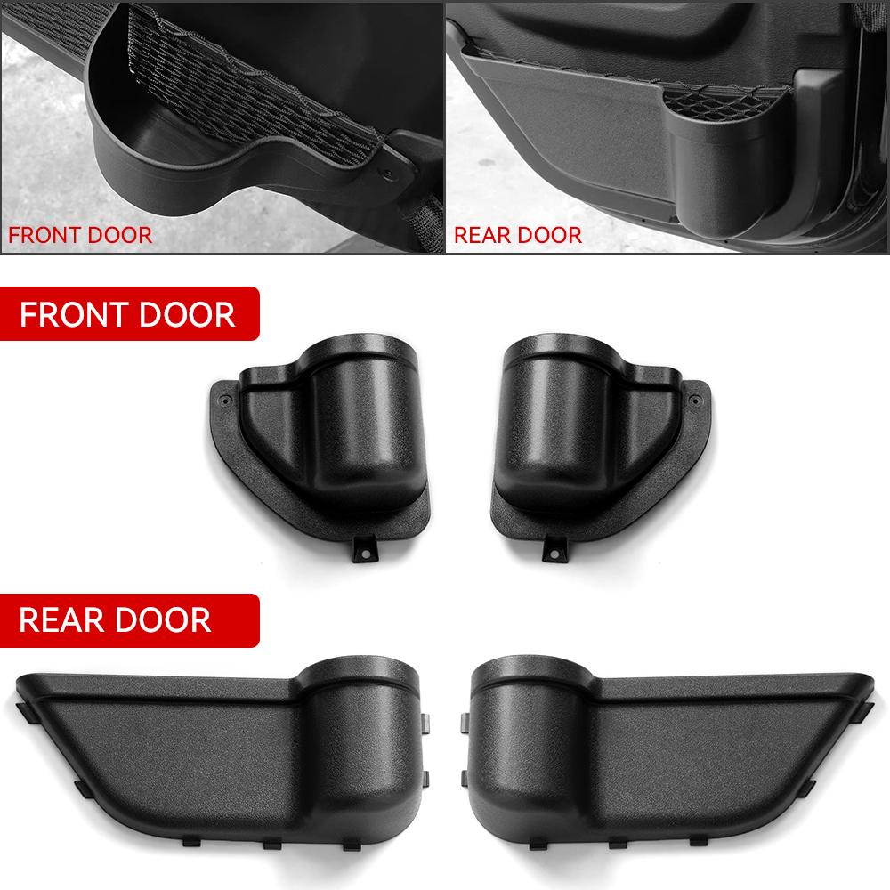 Front Rear Door Organizer Tray For 2018 2019 2020 2025 2025 2025 2025 Wrangler JL 4XE JLU Rubicon Sport Sahara Gladiator JT