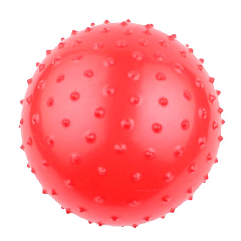Crianças bola inflável brinquedo de borracha bebê espinho ao ar livre balão desenvolvimento bola