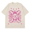 Sängerin Bad Gyal 2026 Tour Mode Print T-Shirt Unisex Damen Ästhetisches Trendiges T-Shirt Sommer reine Baumwolle Lässig Hip Hop T-Shirts