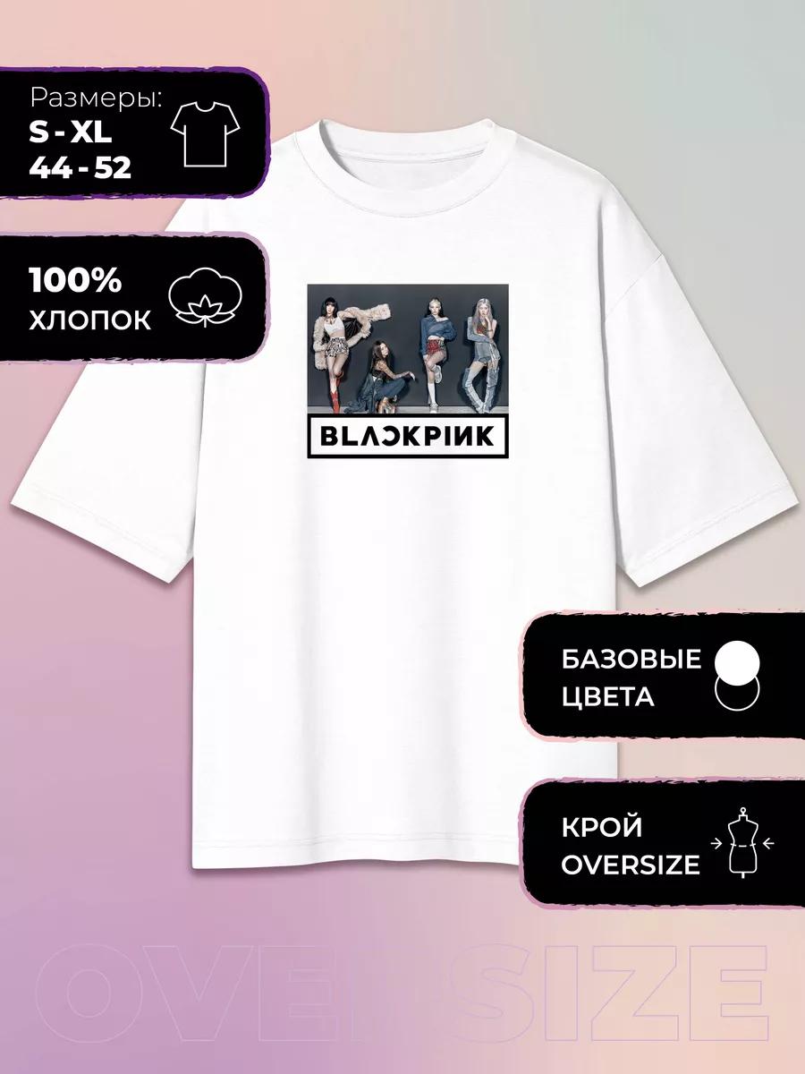 Футболка с принтом BLACKPINK L