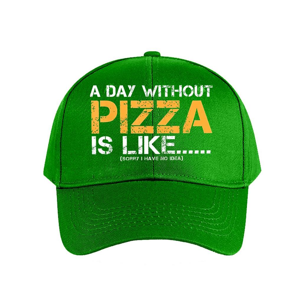 Pizza-Liebhaber Lustige Baseballkappe Mode Unisex Sonnenhut Damen Outdoor-Sport Snapback-Kappe