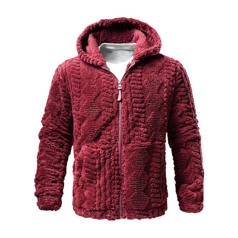 Giacca Casual Autunnale e Invernale dalla Vestibilità Ampia, Giacca in Pile, per Coppie Uomo e Donna, Cardigan Spesso Caldo con Pile per Autunno e Inverno