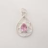 Morganite Gemstone 925 Sterling Silver Handcrafted Pretty Pendant 1.40" For Gift PP-19-11