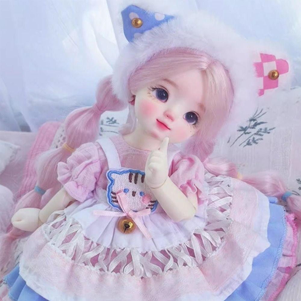 Lolita 1/6 BJD Doll Outfit Set Retro Doll Accessories New Girl Toy Gift (No Dolls or Shoes)