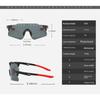 2025 neue Outdoor-Sportsonnenbrille farbwechselnde Radsportsonnenbrille polarisiert ultraleicht winddicht Brille Tide