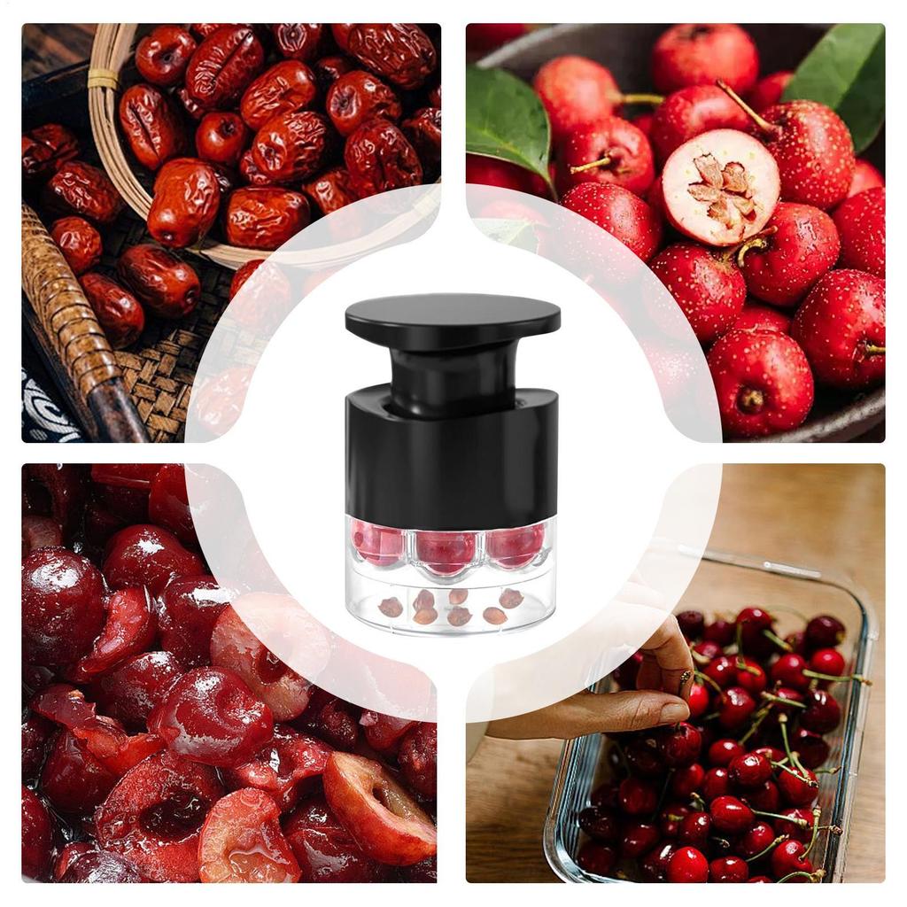 Cherry Pitter Remover tools 7 Holes Fruits Pitter Remover Seed Separator Remove Cherry Bones Fruit Corer Pit Kitchen Gadget