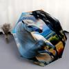 Horses, Landscape Automatic Folding umbrella Compact 8 rib Design, Unique Style, Suitable for Everyday Outdoor Use, Perfect Gift for Friends