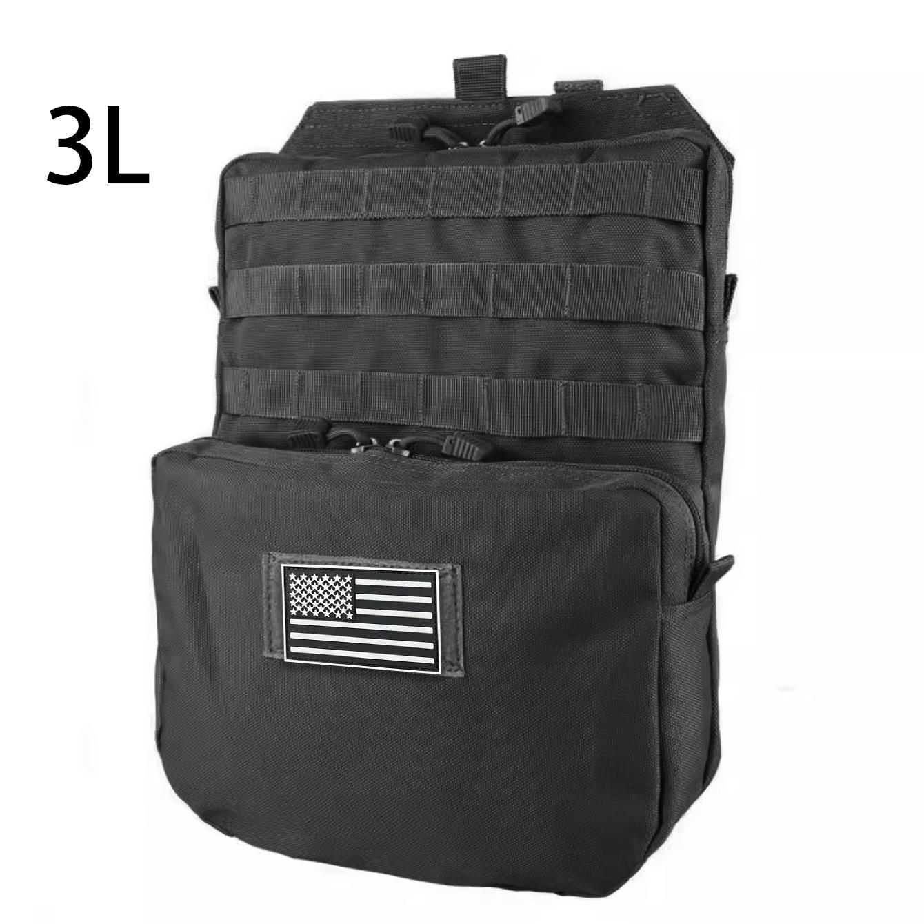 Sac à eau accessoire 3L pour sac à dos Système d'expansion Molle Randonnée, camping, cyclisme, sac accessoire outdoor