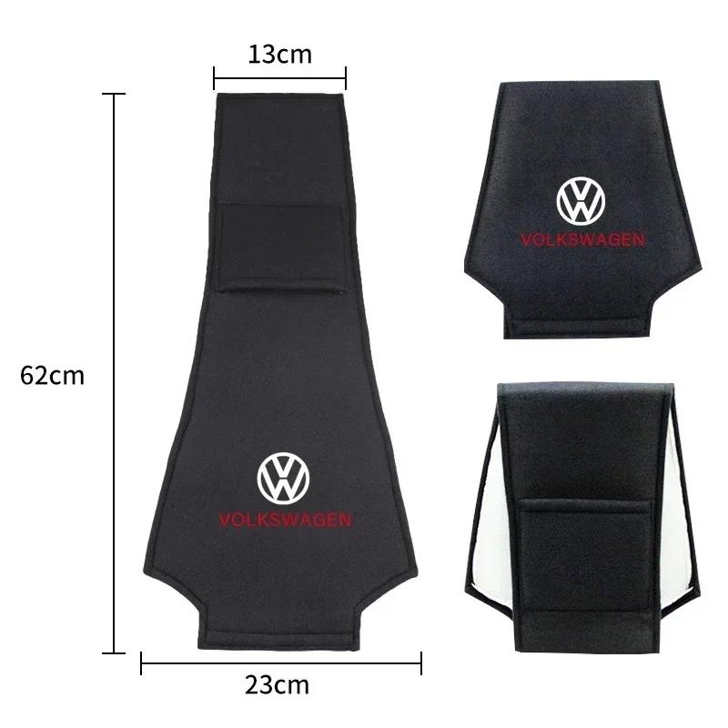Car Headrest Cover Seat Head Pillow Neck Headrest Cover For Volkswagen Polo Golf 3 4 5 6 7 8 6 T5 B4 B5 B6 B7 B8 MK4 MK5 MK6 MK7 MK8