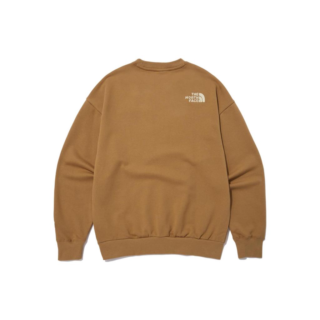 The North Face Sweatshirts Men's Brown Crew Neck Moderate Other NM5MN50M
