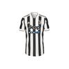 Herren Juventus AU Spieler Edition Saison 21-22 Heim Fußball Kurzarm Schwarz Weiß T-Shirt GM7179