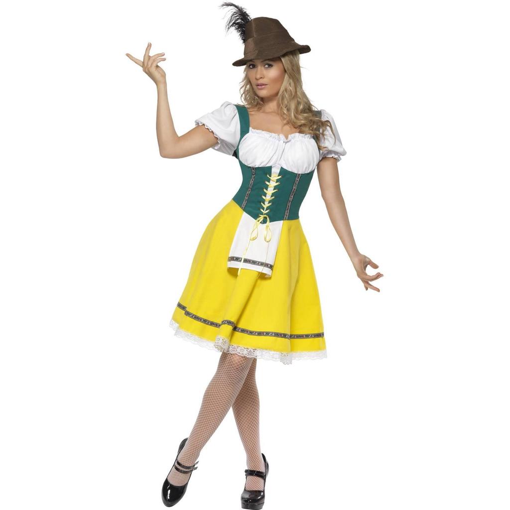 Smiffys Womens/Ladies Oktoberfest Costume Dress