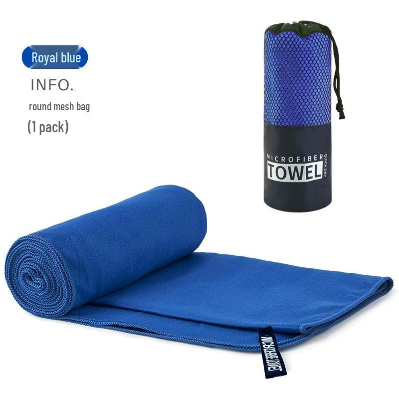 Ultra-Fine Double-Sided Quick-Dry Plush Towel - Beach, Sports & Sweat-Absorbing, Customizable with Logo