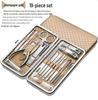 24-Piece Stainless Steel Nail Clipper & Manicure Set