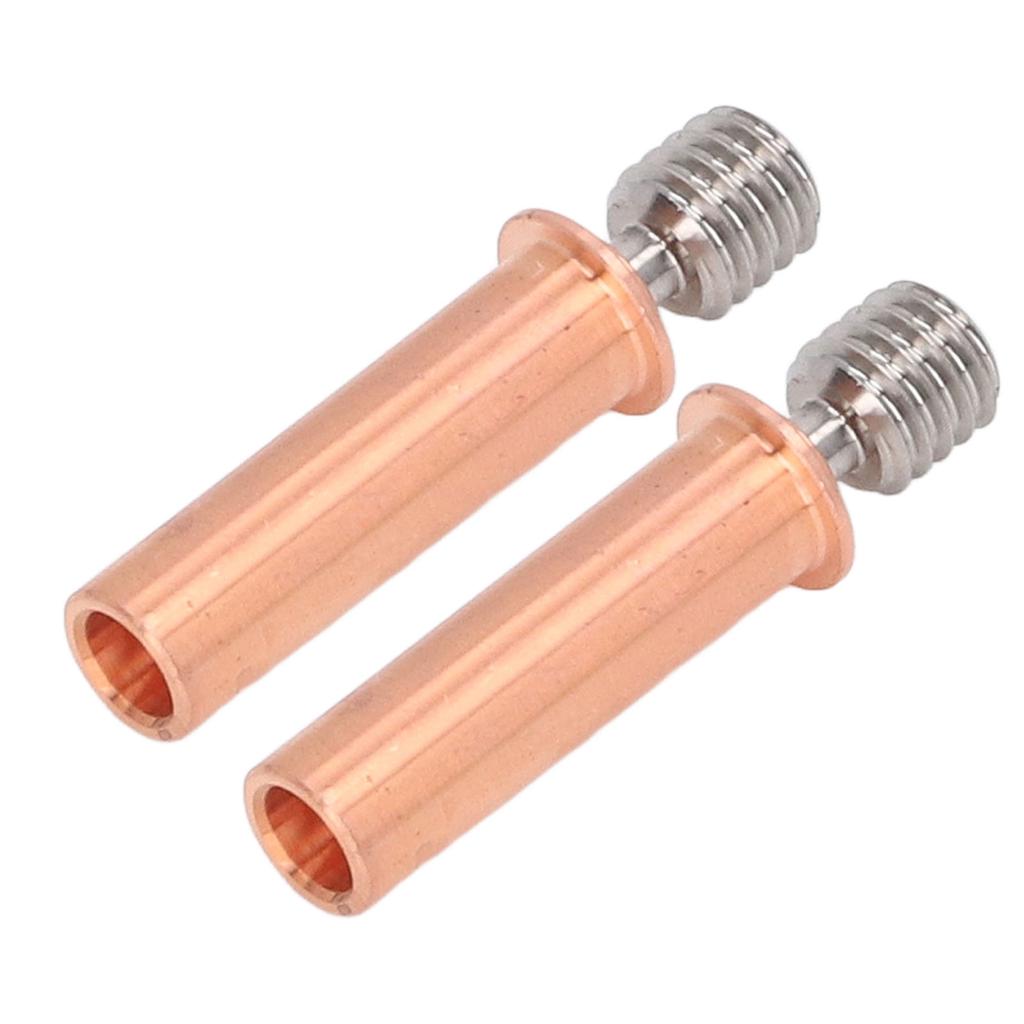 2Pcs Nozzle Throat Bimetal Heat Break Heatbreak Tube M6 3D Printer Accessory for CR 6 SE