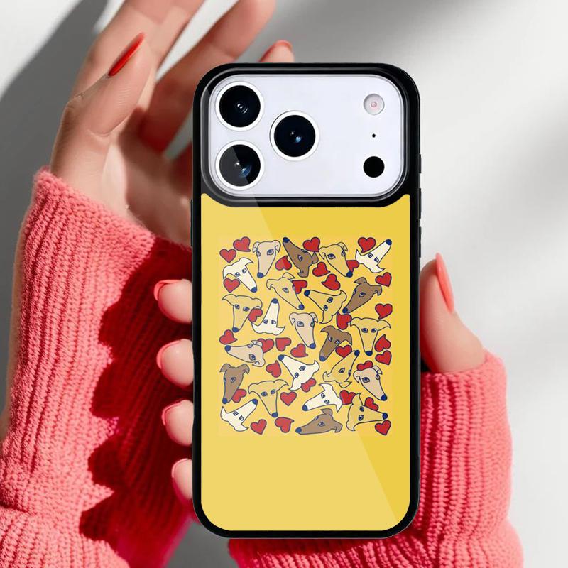 Greyhound Phone Case for iPhone 17 16 15 14 13 Pro Max Back Cover for 12 11 Pro Coque