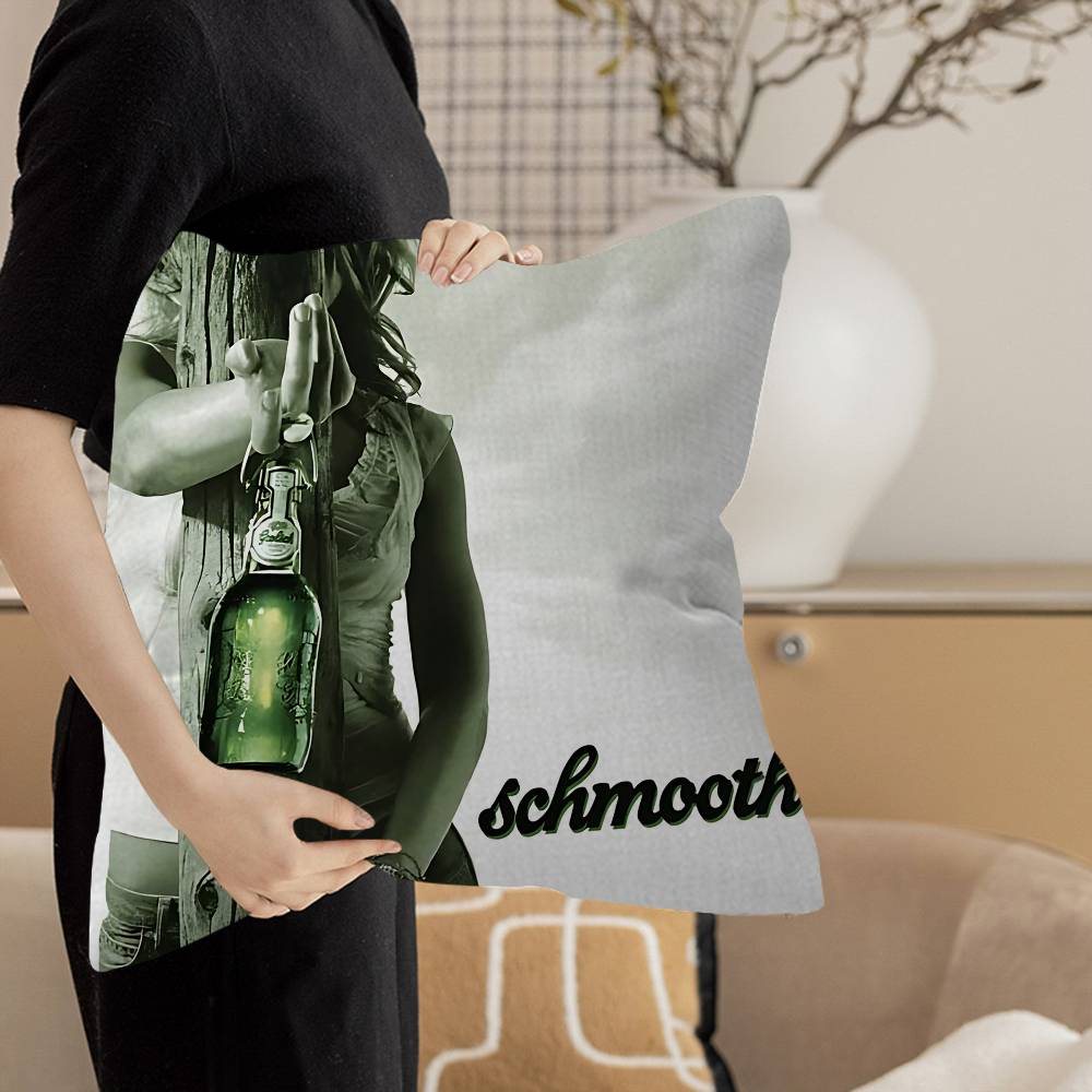 Grolsch Lager Beer Pillow Cover For Bedroom Room And Living Room Sofa Decorative Cushion Cover
