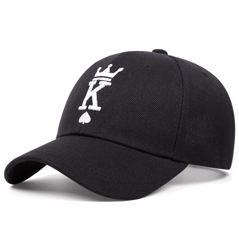 Poker Letter Embroidered Baseball Hat Snapback Caps Hip-hop Hats Outdoor Adjustable Fashion Men Women Cowboy Sunscreen Hat