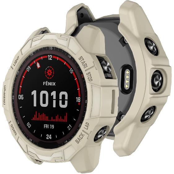 ISABAKE Case Cover Compatible with Garmin Fenix 7X/Fenix 7X Pro/EPIX Pro 51mm, Soft Anti Drop Replacement Protective Cases Smart Watch Accessories