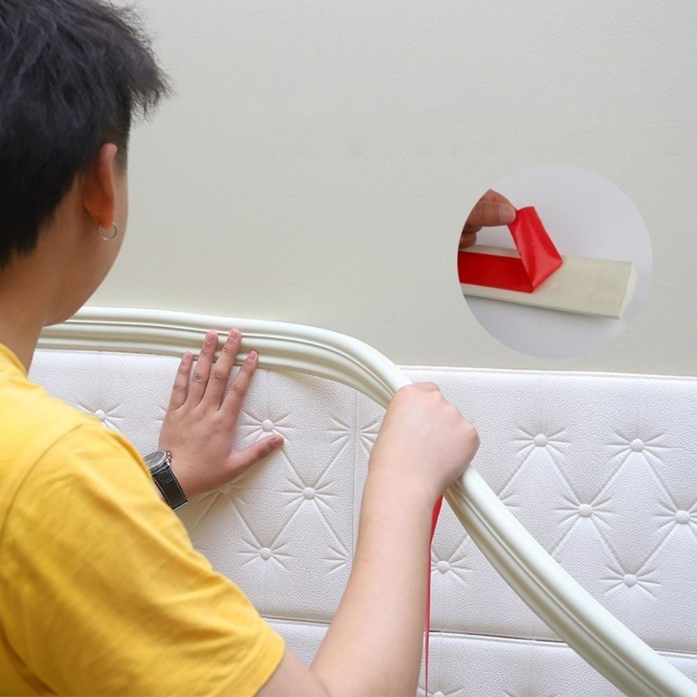 Self-Adhesive 3D Wall Sticker 5M Length Flexible Inner Corner Trim Waterproof Anti-collision Molding Line Tape Home Decor