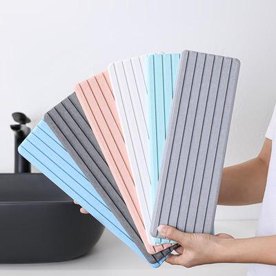 Japanese-Style Diatomaceous Earth Water-Absorbing Bathroom Coaster for Hotels and Guesthouses