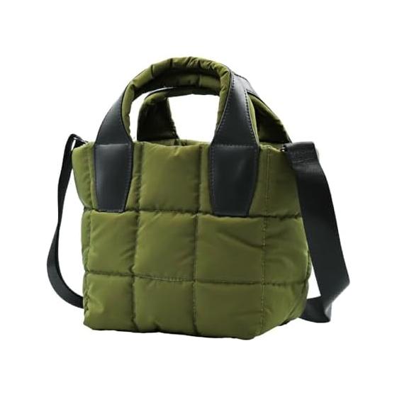 

[Keitaiya24] Tote Bag Nylon 2way Women s Small Lightweight Shoulder Bag Mini Tote Quilted Bag A5 With Zipper Shoulder Bag Commuting Going Out Stylish
