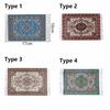 Toy Turkish Style Mini House Decor Doll Accessories Floor Coverings Dollhouse Carpet Miniature Weaving Rug
