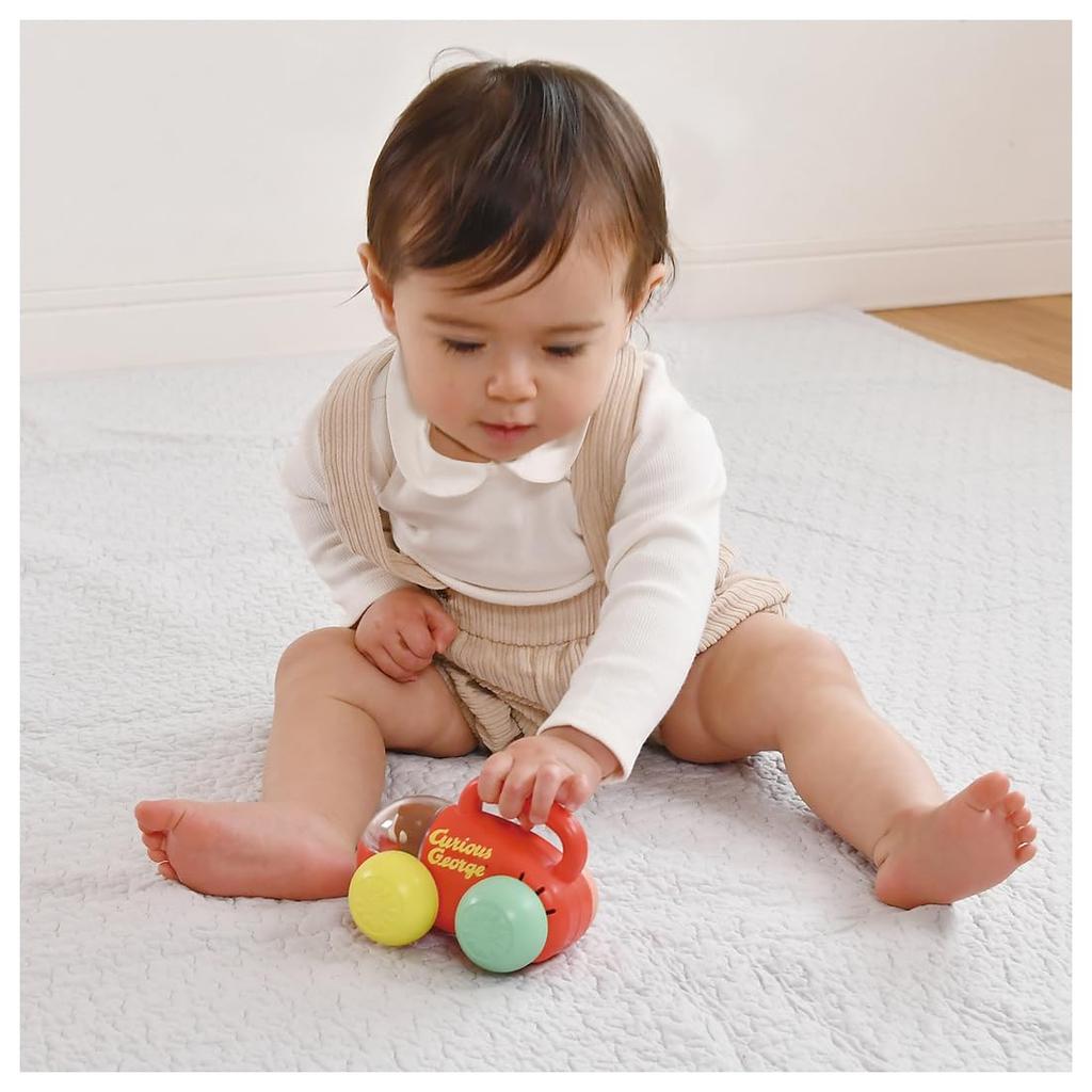 TAKARA TOMY Curious George Rolling with Your Hands