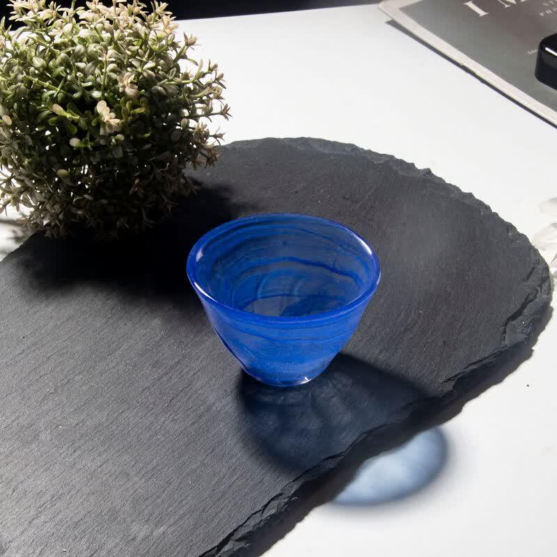 Qiwei Japanese Dazzling Colored Glass Sake Set
