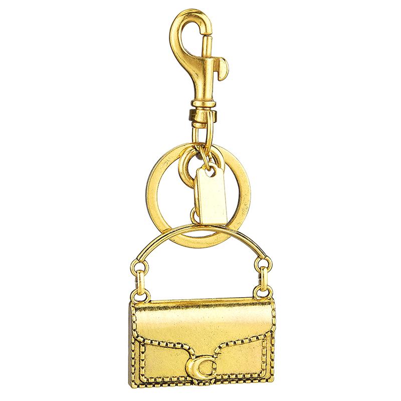 Exquisite Mini Handbag Shape Key Chain Bag Pendant Metal Car Keychain Backpack Decoration Accessories Gifts