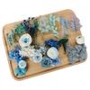 Blue Series Dried Flower DIY Kit: Hydrangea, Thousand-Layer Gold, Eucalyptus Leaf Souvenir Decoration