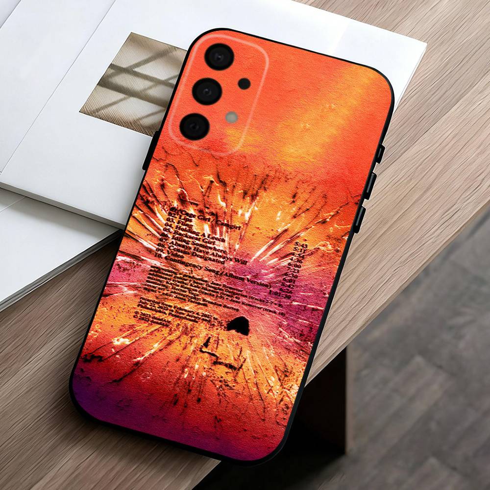J-Jane R-Remover F-Frailty Phone Case For Samsung Galaxy A73,A72,A71,A70,A53,A52,A51,Others Soft Black Cover