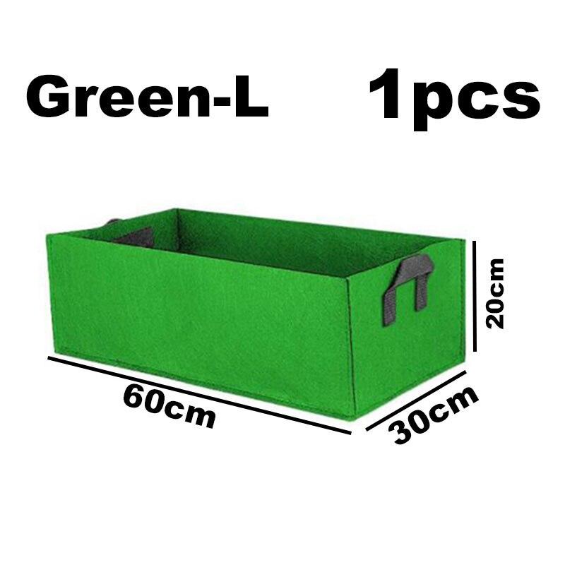 Fabric Potato Plant Flower Pots Grow Bags Flowr Flowerpot Fruit Plante Tools Garden Growing Vegetable Veg Planting