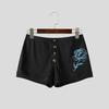 INCERUN Men's Elastic Waist Print Slim Fit Gym Shorts Athletic Workout Short Pants Sleep Bottom