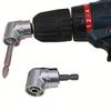 Heavy-Duty Right-Angle Drill Bit Accessories, 105° Screwdriver Adapter, Ideal for Impact Drills