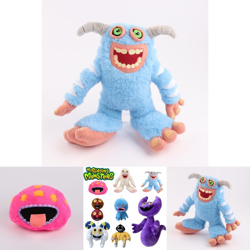 My Singing Monsters Plush Toy Blue White And Pink