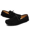 Men Casual Shoes Handmade Suede Mens Comfortable Loafers Moccasins Slip On All-match Men's Flats New Male Driving Shoes