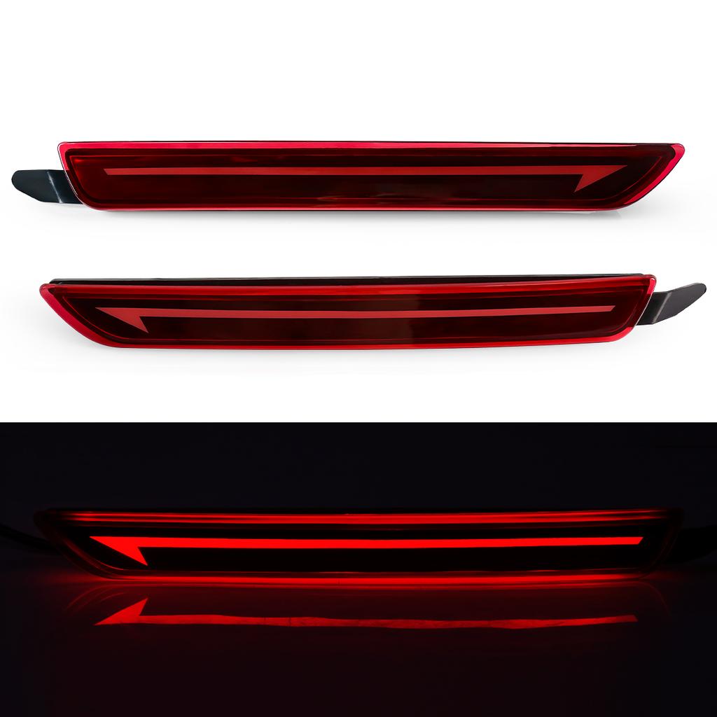 For Mazda CX-30 CX30 CX50 CX-50 2020 2021 2022 Car Rear Bumper Reflector Light Danamic Turn Signal Brake Warning Drving Lamp 12V