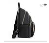 Korean Style Women's Large Capacity Diamond Pattern Backpack